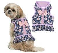 Parisian Pet Midnight Blossoms Harness Dress