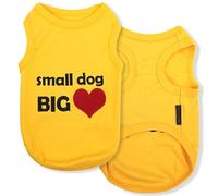 Parisian Pet Small Dog Big Heart Dog T-Shirt, Small