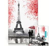 Parisian Romance 1000 Piece Jigsaw Puzzle for Teenagers Wise Think Toy Easy Leisure Tight Cut Amazing Present (38x52cm)