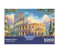 Parisian Street with Eiffel TowerDynamic 1000-Piece Jigsaw Puzzles for Adults A Treasury of Challenging Puzzle Games for Women And Men - An Excellent Shared Hobby for Adults And Kids Age 12 Years And