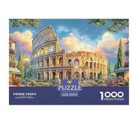 Parisian Street with Eiffel TowerMonumental Jigsaw Puzzles for Adults Featuring 1000 Advanced, Notoriously Difficult Challenging Puzzle Educational Game Pieces - Designed As The Most Memorable Gift J