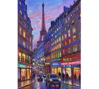 Parisian streets dragon Jigsaw Puzzles for Adults mini1000 Piece Jigsaws Puzzles for Adults,Jigsaw Puzzle 1000 Pieces for Adult Challenging Puzzle (70x50cm)