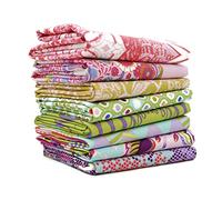 Parisville Deja Vu Fat Quarter Bundle (8 Pieces) by Tula Pink for Free Spirit 18 x 21 inches (45.72 cm x 53.34 cm) Fabric cuts DIY Quilt Fabric