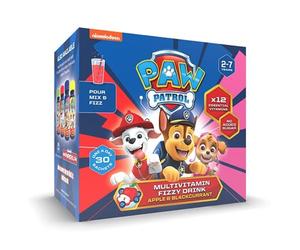 Park Acre PAW Patrol Multivitamin Fizzy Drink Apple & Blackcurrant Flavour 30 Sachets