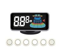 Park Assist Sensor Car Auto Parktronic LED Reverse Radar 6 Parking Sensors Kit Backup Car Parking Radar Monitor Detector Backlight Display