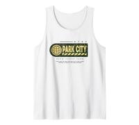 Park City Utah - Park City Travel Stamp Tank Top