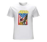 PARK DANCE BAG Anthrax Dredd Judge T Shirt White L