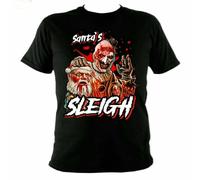 PARK DANCE BAG Terrifier Horror Movie Christmas T Shirt Art The Clown Terrifier 2 Shirt Xmas L Black S