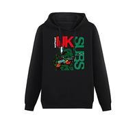 PARK DANCE BAG UK Subs Black Hoodie Unisex Men's Graphic Sweatshirt Black XL
