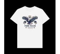 Park Fields Eagles White T-Shirt Colour: White, Size: L Park Fields White XL