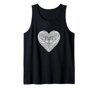 Park Guell Heart Shape Love Antoni Gaudí Barcelona Tank Top