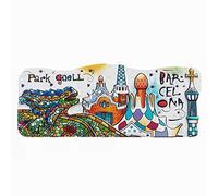 Park Guell of Barcelona Spain Fridge Magnet Souvenir Gift Collection,Home & kitchen Decoration Magnetic Sticker Barcelona Spain Refrigerator Magnet