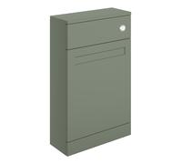 Park Lane Floor Standing WC Unit 500mm - Matt Reed Green