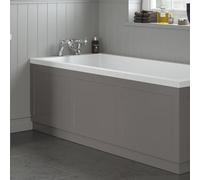 Park Lane Grey MDF Traditional Bath Side Panel - 1700mm