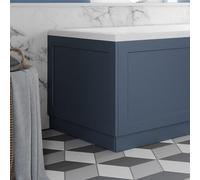 Park Lane Winchester Matt Blue MDF Traditional Bath End Panel - 750mm