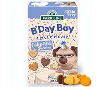 PARK LiFE Cake-Bix B'Day Boy Cake Selection, Dog Treat, Puppy Training Snack, 6 x 240g