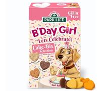 PARK LiFE Cake-Bix B'Day Girl Cake Selection, Dog Treat, Puppy Training Snack, 240g