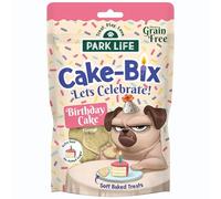 PARK LiFE - Cake Bix - Birthday Cake Flavour Dog Biscuits - Nutritious Snack - 100g Pouch