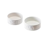Park Life Designs Set of Classic Water and Food Bowls (Large)