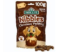 Park Life Nibbles Christmas Pudding Dog Treats - 100g