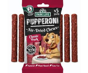 PARK LiFE Pupperoni Classic Pork Flavour, Dog Treat, Puppy Training Snack, 70g