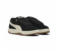 Park Luna Suede Trainers Black/Ecru
