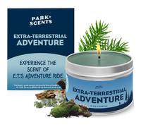 Park Scents ET Extra-Terrestrial Adventure Candle Soy, Handmade in the USA Accurate Smell Like the Scent of the Forest Queue at E.T. Ride Universal Studios Orlando E.T. Merchandise (8 oz. Tin)