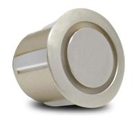 Park Sensor Car Rear Reversing Radar 22mm/0.86in Diameter Open Hole Parktronic Parking Sensor Vehi ackup Probe Kit(Golden)