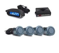 Park sensor Front Parking Sensor Kit Auto Parktronic Assistant System LCD Monitor Buzzer Voice Volume Backup Radar Car Vehicle(Light blue)