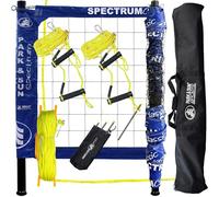Park & Sun Spectrum Classic Volleyball Set w/Denim Blue Net (TS-CL-DEN)