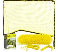 Park & Sun Sports Bungee-Slip-Net Replacement Nylon Goal Net: Soccer/Multi-Sport Goal, Yellow, 54" W x 44" H x 24" D