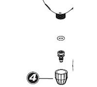 Park Tool 1072 - head/hose compression fitting PFP-4