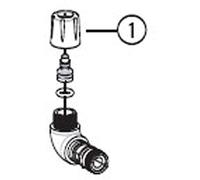 Park Tool 1082 - head/hose compression fitting PFP-3