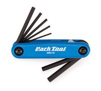 Park Tool AWS10 Fold-Up Hex Wrench Set 1.5-6 mm,Bl