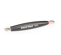 Park Tool SW-9 Double-Ended Spoke Wrench, Black, One Size (0.127/0.136")