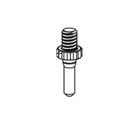 Park Tool CT-1, 2, 3, 5, 7 Chain Tool Pin Replacement Pins, Straight Pin Type, Metal Material, Silver/Black Color, 2 Count