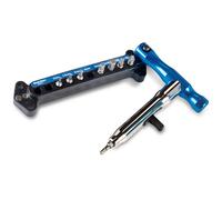 Park Tool Cycle Bicycle Bike QTH-1 Quick Change Bit Driver Set Blue - One Size