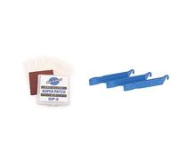 Park Tool GP-2 Super Patch Kit & TL-1.2 - Tyre Lever Set Of 3 Carded Tool, Blue