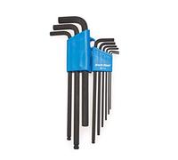 Park Tool Hxs-1.2 Angle Wrench Set Black/Silver One Size | Park Tool HXS-1.2 Professional Industrial Steel Hex Wrench Set for Bicycles