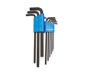 Park Tool Hxs-1.2 Angle Wrench Set Black/Silver One Size | Park Tool HXS-1.2 Professional Industrial Steel Hex Wrench Set for Bicycles