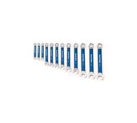 Park Tool MWSET-2 Metric Wrench Set Tool 6 - 7 - 8 - 9 - 10 - 11 - 12 - 13 - 14 - 15 - 16 - 17 mm,Blue