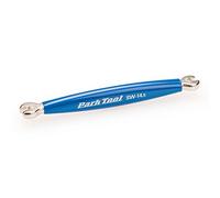 Park Tool SW-14.5 Spoke Wrench Shimano Wheel Systems Tool, Blue, 4.3 mm/3.7 mm