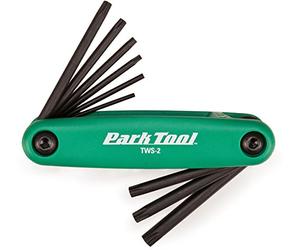 Park Tool [T7, T9, T10, T15, T20, T25, T27, T30, T40] Fold-Up Star-Shaped Wrench Set Tool (Sporting Goods, Tool, 0.14 kg, < 30.48 cm, Metric, Made in USA)