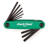 Park Tool TWS-2 - Fold-Up Star-Shaped Wrench Set: T7, 9, 10, 15, 20, 27, 30 & 40