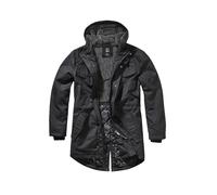 Brandit Jacke Marsh Lake Teddyparka Men in Black