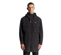 Lyle & Scott Guard Parka Black Ice size M | Light Jackets Outlet | Men | Black M