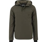 Urban Classics Ded Sweater Over Parka Green L Men