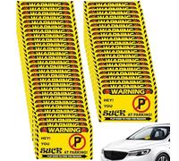 Parked Like an Business Cards - Parking Cards Fake Parking Ticket - 50X Business Cards Parking Tickets, Funny Bad Parking Notes Prank Stuff, Multi Reasons Violation