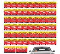 Parked Like an Business Cards,Parking Cards Fake Parking Ticket - 50X Parking Tickets, Bad Parking Notes Prank Stuff, Funny Car Accessories Stocking Stuffers