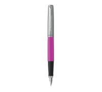 Parker Jotter Originals Fountain Pen | Classic Magenta Finish | Medium Nib | Blue & Black Ink